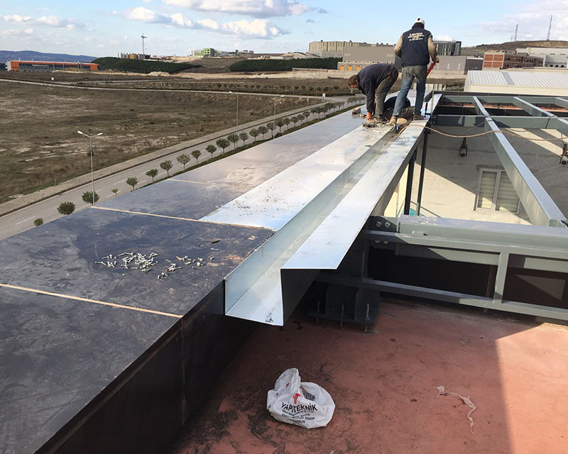 ÖZERŞAH İDARİ BİNA TERAS ÇATI